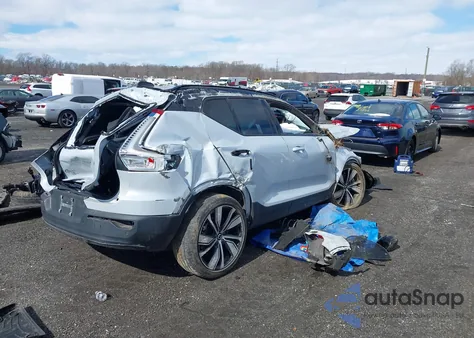 2021 Volvo Xc40 Recharge Pure Electric P8 from USA, damaged, VIN YV4ED3UR7M2576244